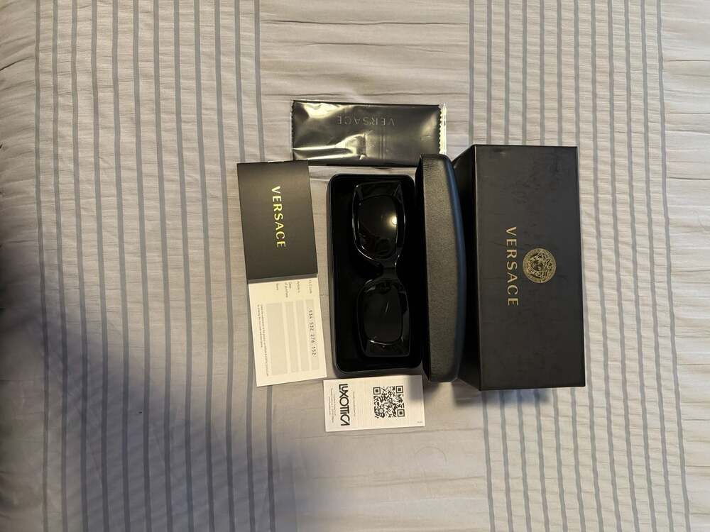 Versace 4474 Biggie Medusa Sunglasses Dark Havana Tortoise